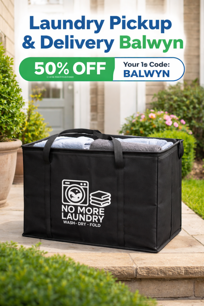 Laundry pickup and delivery Balwyn